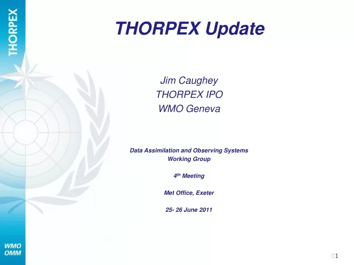 thorpex update