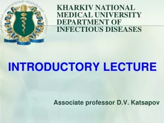 INTRODUCTORY LECTURE