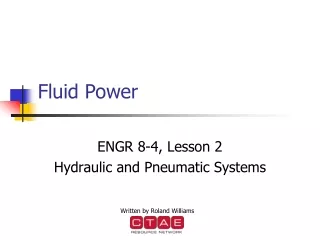 Fluid Power