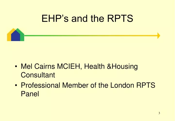 ehp s and the rpts