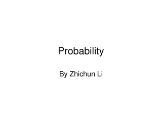 Probability