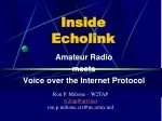 Inside  Echolink - slide 1