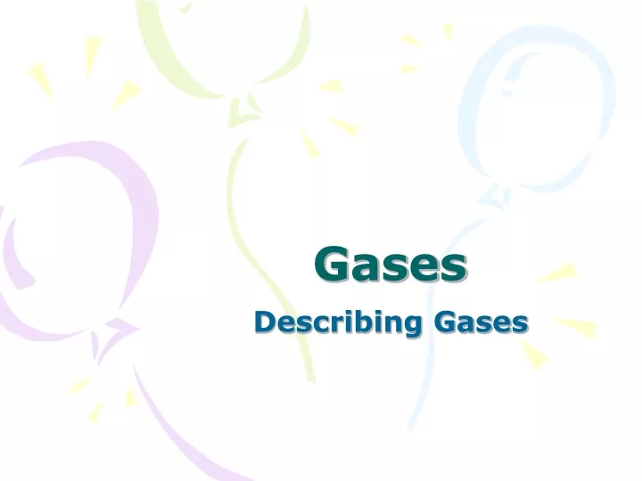 gases