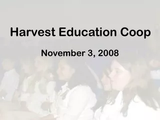 Harvest Education Coop