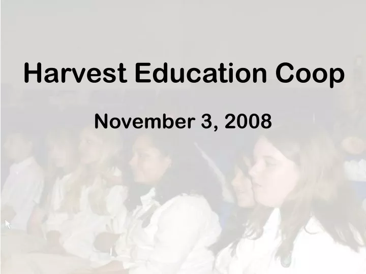 harvest education coop