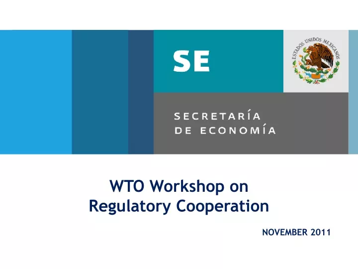 wto workshop on regulatory cooperation