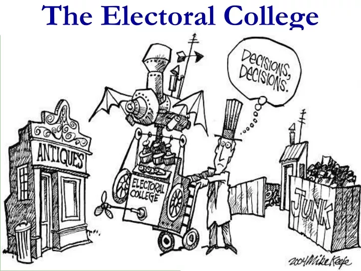 the electoral college