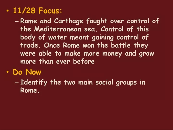 11 28 focus rome and carthage fought over control