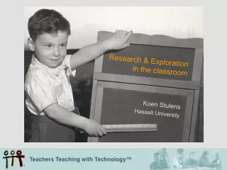 Research &amp; Exploration in the classroom