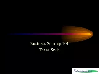 Business Start-up 101  Texas Style