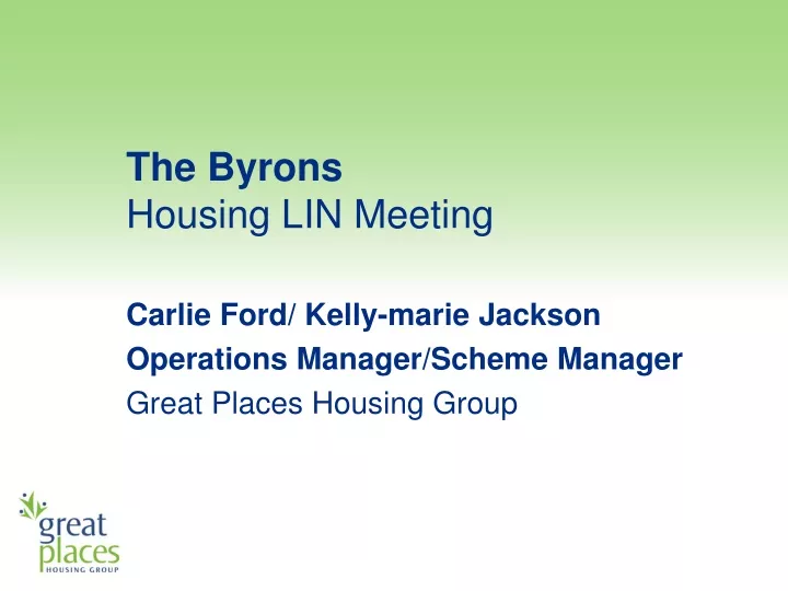 the byrons housing lin meeting