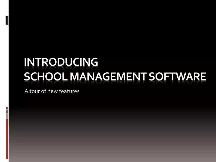 introducing school management software
