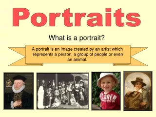 What is a portrait?