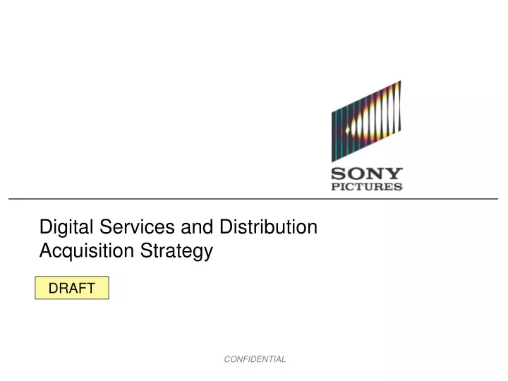 digital services and distribution acquisition