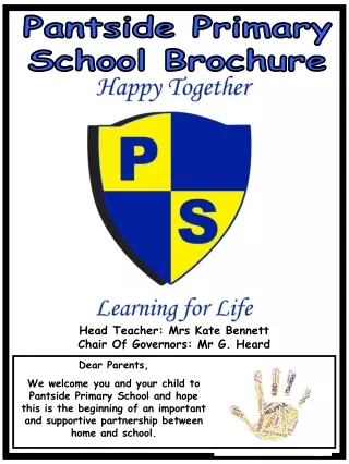 Pantside Primary School Brochure