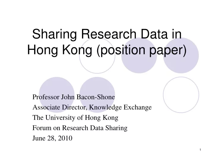 sharing research data in hong kong position paper
