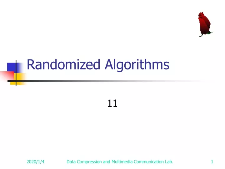 randomized algorithms