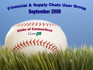 Financial &amp; Supply Chain User Group