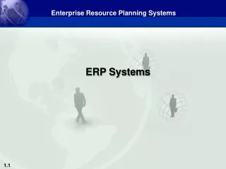 ERP Systems