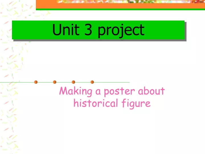 unit 3 project