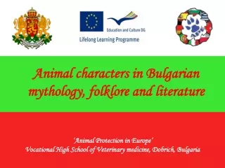 Animal characters in Bulgarian  mythology, folklore and literature