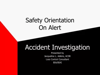 Safety Orientation On Alert