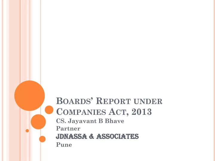 boards report under companies act 2013