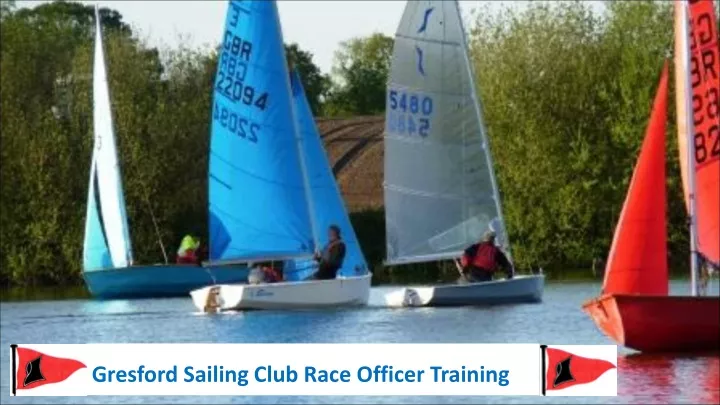 gresford sailing club race officer training