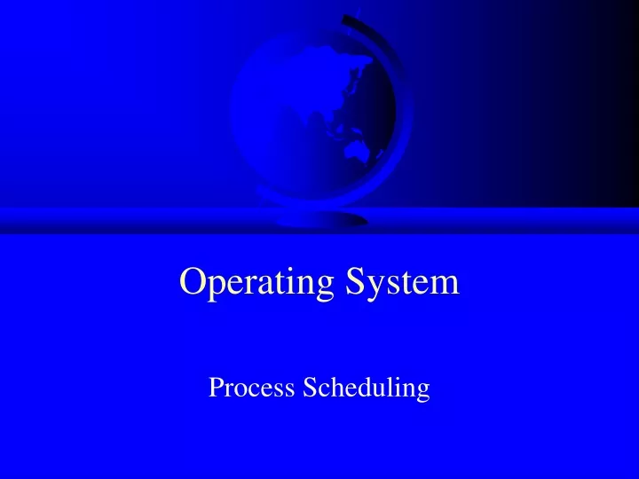 operating system