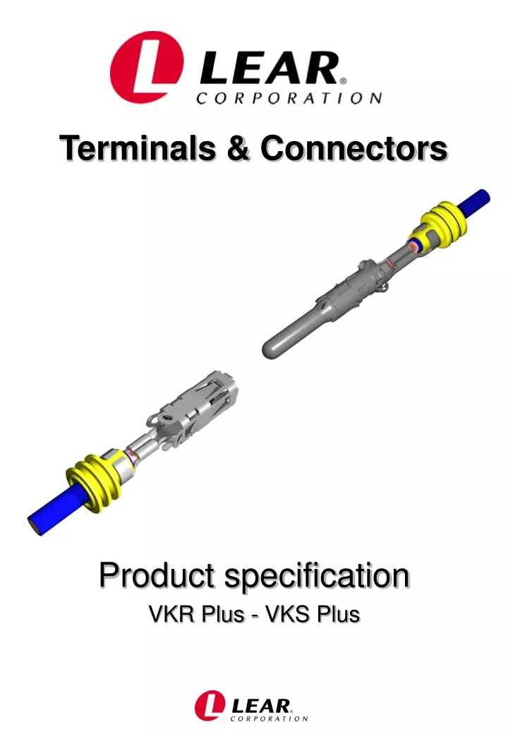 terminals connectors