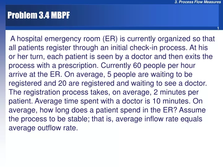 problem 3 4 mbpf