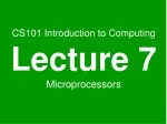 PPT - EEE237 Introduction to Microprocessors PowerPoint Presentation ...