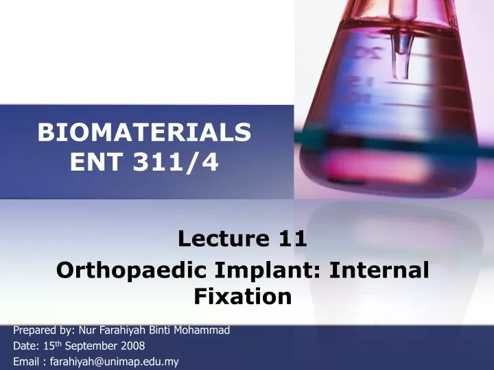 biomaterials ent 311 4