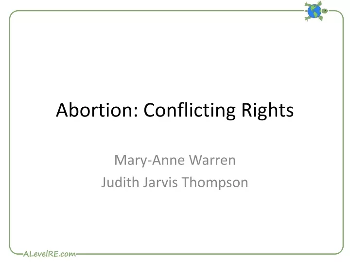 abortion conflicting rights