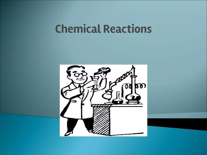 chemical reactions