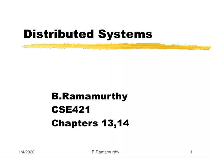 distributed systems