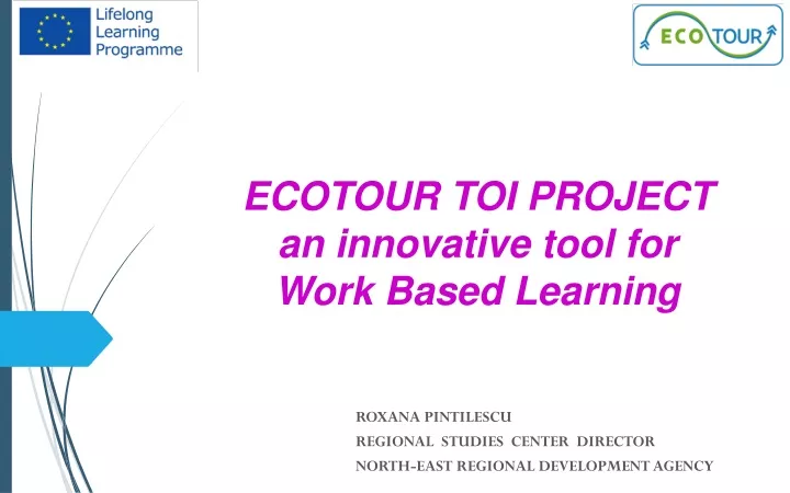 ecotour toi project an innovative tool for work based learning