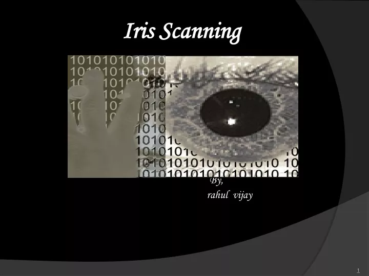 iris scanning