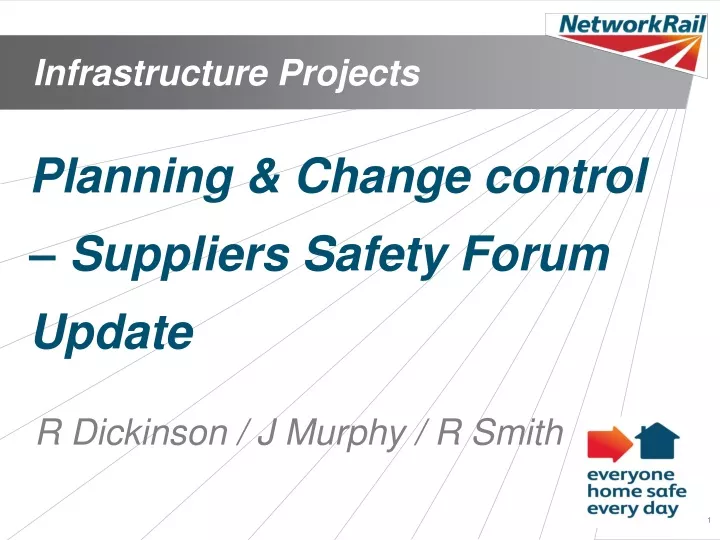 planning change control suppliers safety forum update