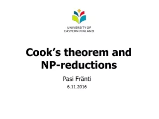 Cook’s theorem and NP-reductions