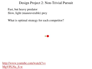 Design Project 2: Non-Trivial Pursuit