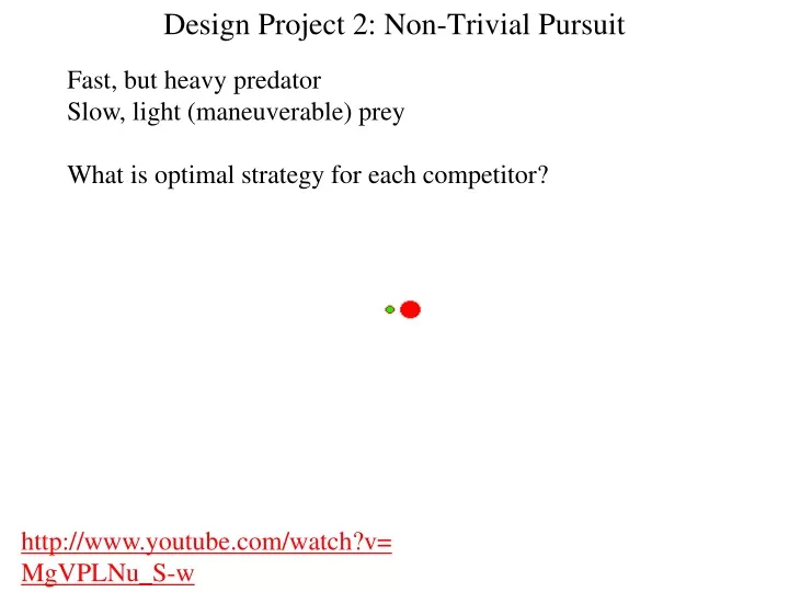 design project 2 non trivial pursuit