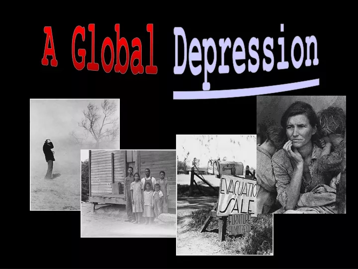 a global depression