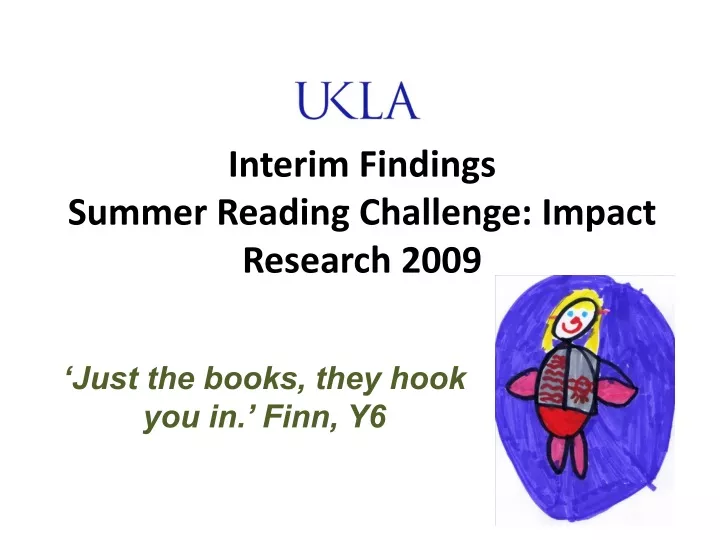 interim findings summer reading challenge impact research 2009