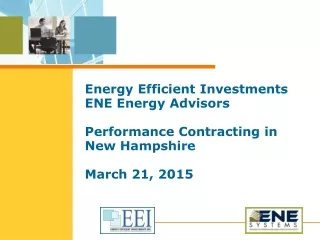The EEI &amp; ENE Energy Advisors