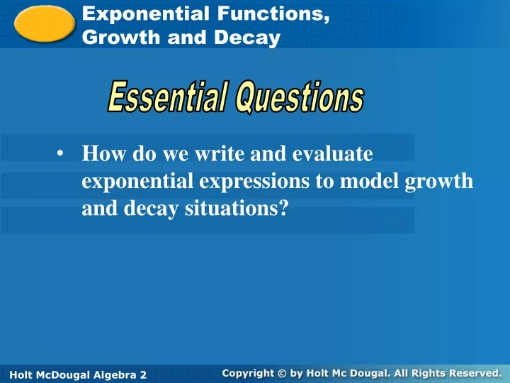 exponential functions growth and decay