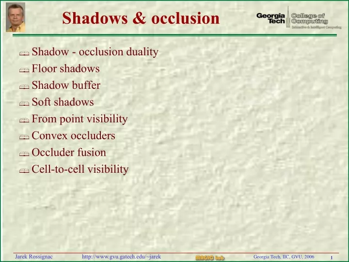 shadows occlusion