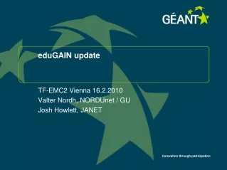 eduGAIN update