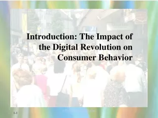 Introduction: The Impact of the Digital Revolution on Consumer Behavior