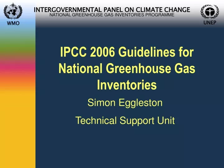 ipcc 2006 guidelines for national greenhouse gas inventories